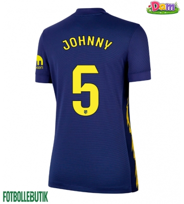 Atletico Madrid Johnny Cardoso #5 Bortatröja Kvinnor 2025-26 Kortärmad